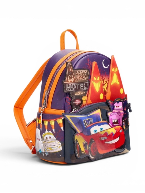 Loungefly Disney Pixar Cars Halloween Glow Mini Backpack BoxLunch Exclusive Nwt main image 4